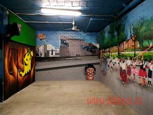 Decoracion Nave Industrial Bailes Populares 300x100000
